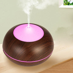 Mistyrious Essential Oil Humidifier – Natural Oak & Mahogany Look (300ml, Remote)