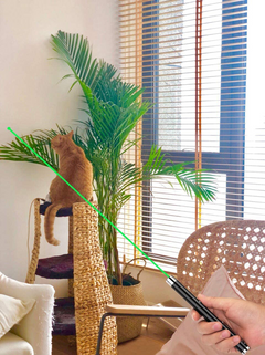 3-Pack 900 Mile Long-Range Laser Pointer Pens — Green, Blue & Red Visible Beam (Fast Shipping)