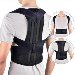 Adjustable Posture Corrector & Lower Back Support Brace — Fast U.S. Shipping