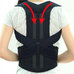 Adjustable Posture Corrector & Lower Back Support Brace — Fast U.S. Shipping