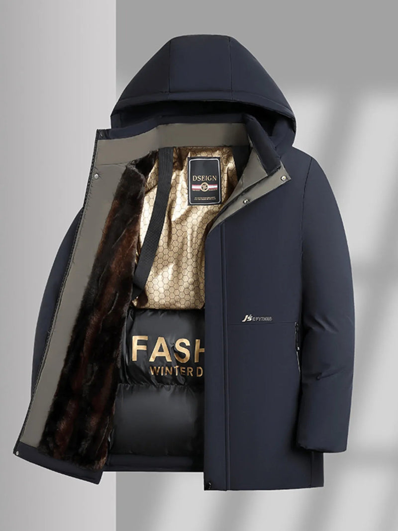 Men’s Command Thermal Hooded Winter Coat — Elite Cold Defense