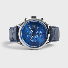 Men’s Elite Chronograph Watch – Luxury Steel Timepiece