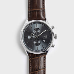 Men’s Elite Chronograph Watch – Luxury Steel Timepiece