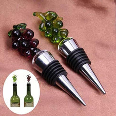 Hearty Wines – Luxury Crystal Wine Stoppers (2-Piece Set)