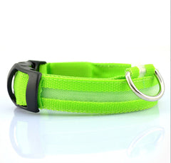 USB Rechargeable LED Dog Collar – Military-Bright Night Safety Collar (All Sizes)