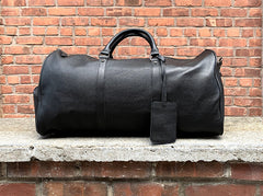 The Endre Weekender – Vintage Leather Duffle Bag