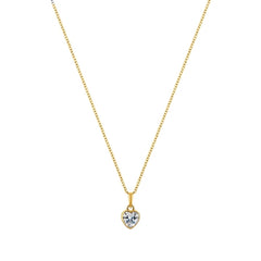 Pure Heart 925 Sterling Silver Necklace