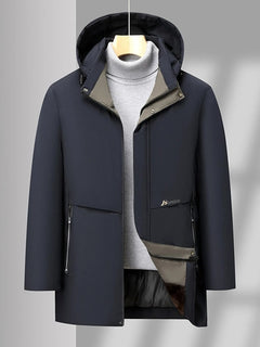 Men’s Command Thermal Hooded Winter Coat — Elite Cold Defense