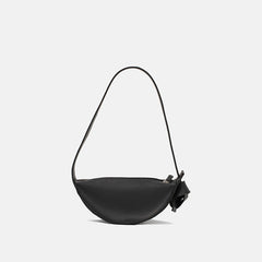 Midnight Crescent— Noir Royal Curve Shoulder Bag (Limited Edition)