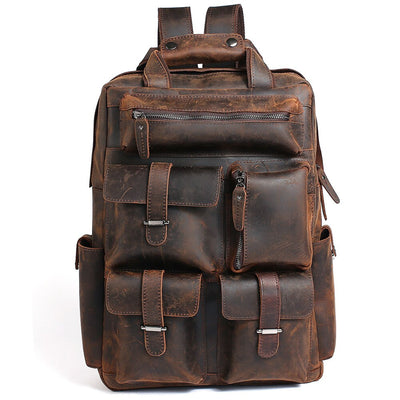 The Shelby Backpack – Handmade Genuine Leather Power Pack